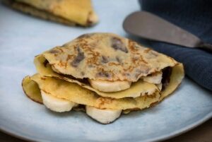 NUTELLA WITH BANANA CREPE